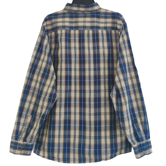 🔥 Wrangler Jeans Co. Plaid Cotton Shirt – Size XL – EUC - Picture 3 of 5